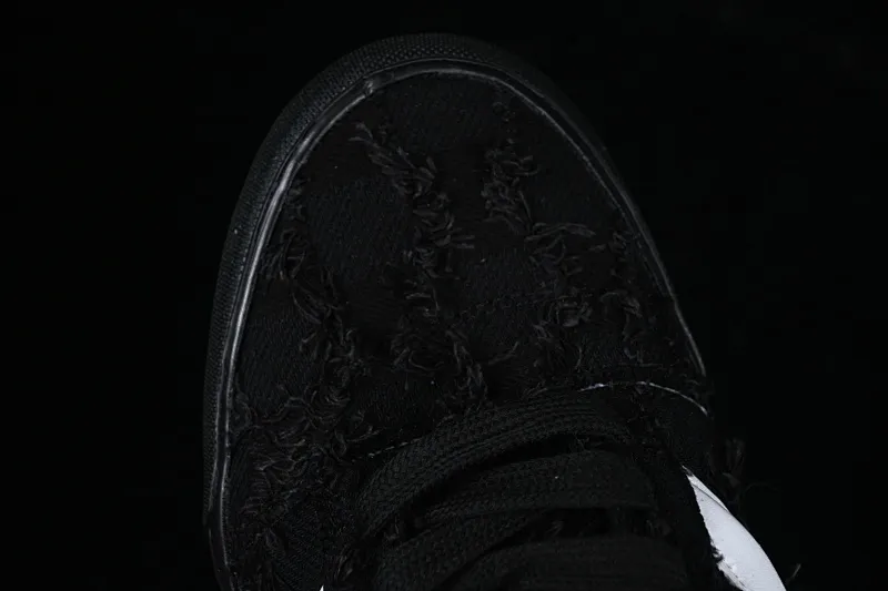 All categories Vans Vans series Vans Low Vans low-top Vans Knu Skool Vans denim rag low-top retro casual fat bread shoes VN0009QCBMA